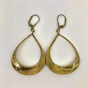 🌞10 for $15 Brass Colored Teardrop Earrings